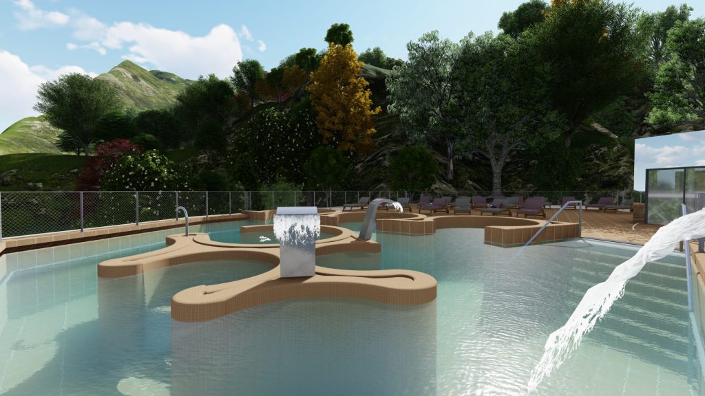Toit terrasse thermes de Luchon
