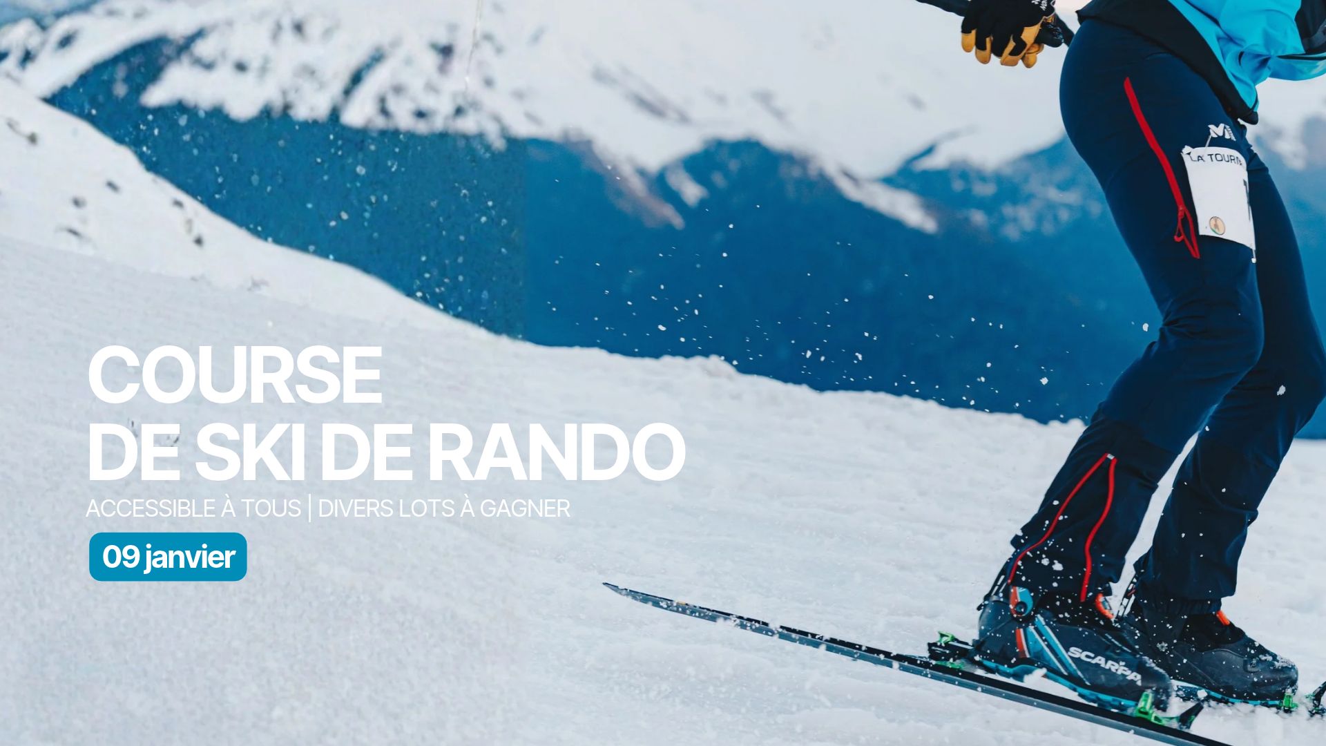 Course ski randonnée