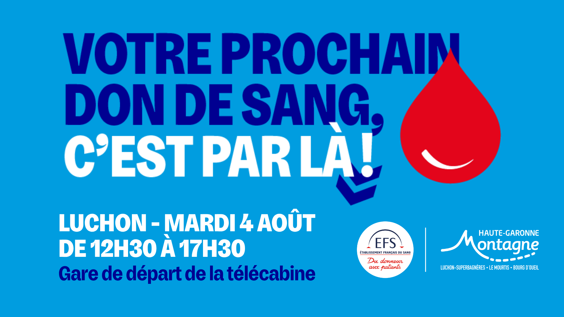 Collecte Luchon-Superbagnères Août 2026