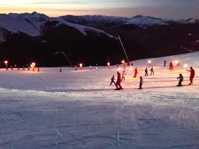 Descente aux flambeaux Luchon